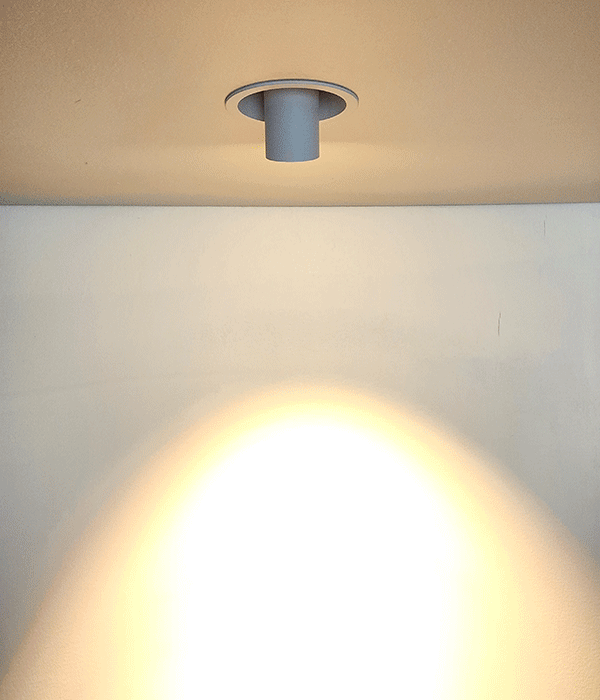 베리타 COB매입등 10W 다운라이트 타공 75mm 3인치 (숏타입)