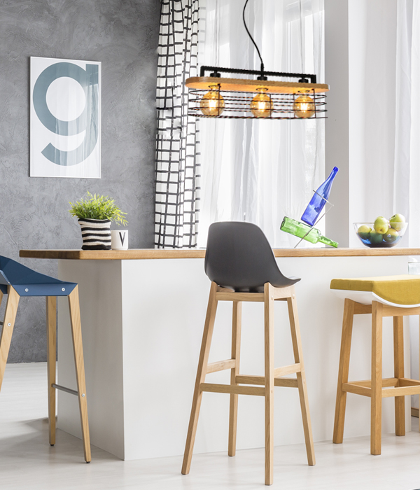 우드라운드 3등 펜던트조명,식탁조명