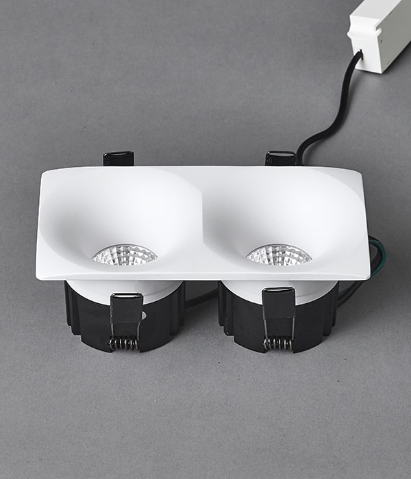 카운트 멀티 매입등 1구 LED 8W, 2구 LED 16W